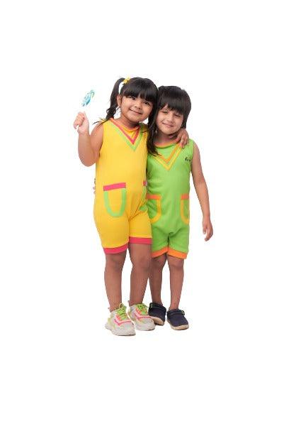 Green Jumpsuit for Kids