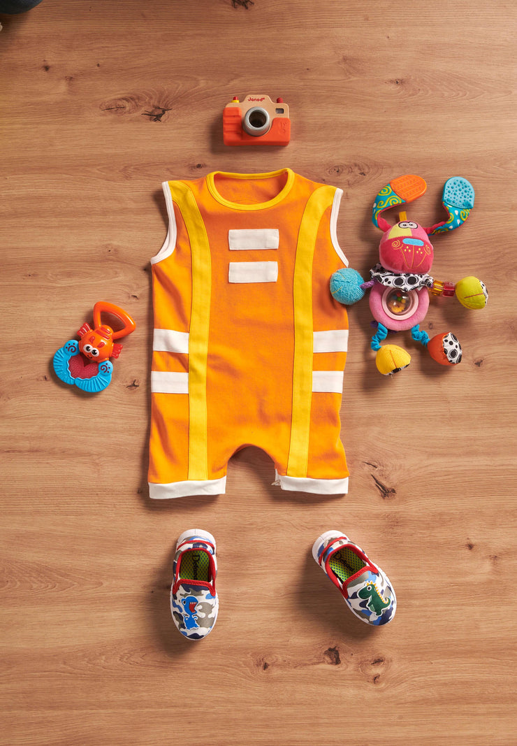 Orange Jumpsuit for Kids