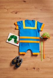 Blue Striped Jumpsuit for Kids
