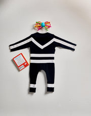 Black and White Jumpsuit for Babies
