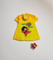 Yellow Frock for Baby Girl